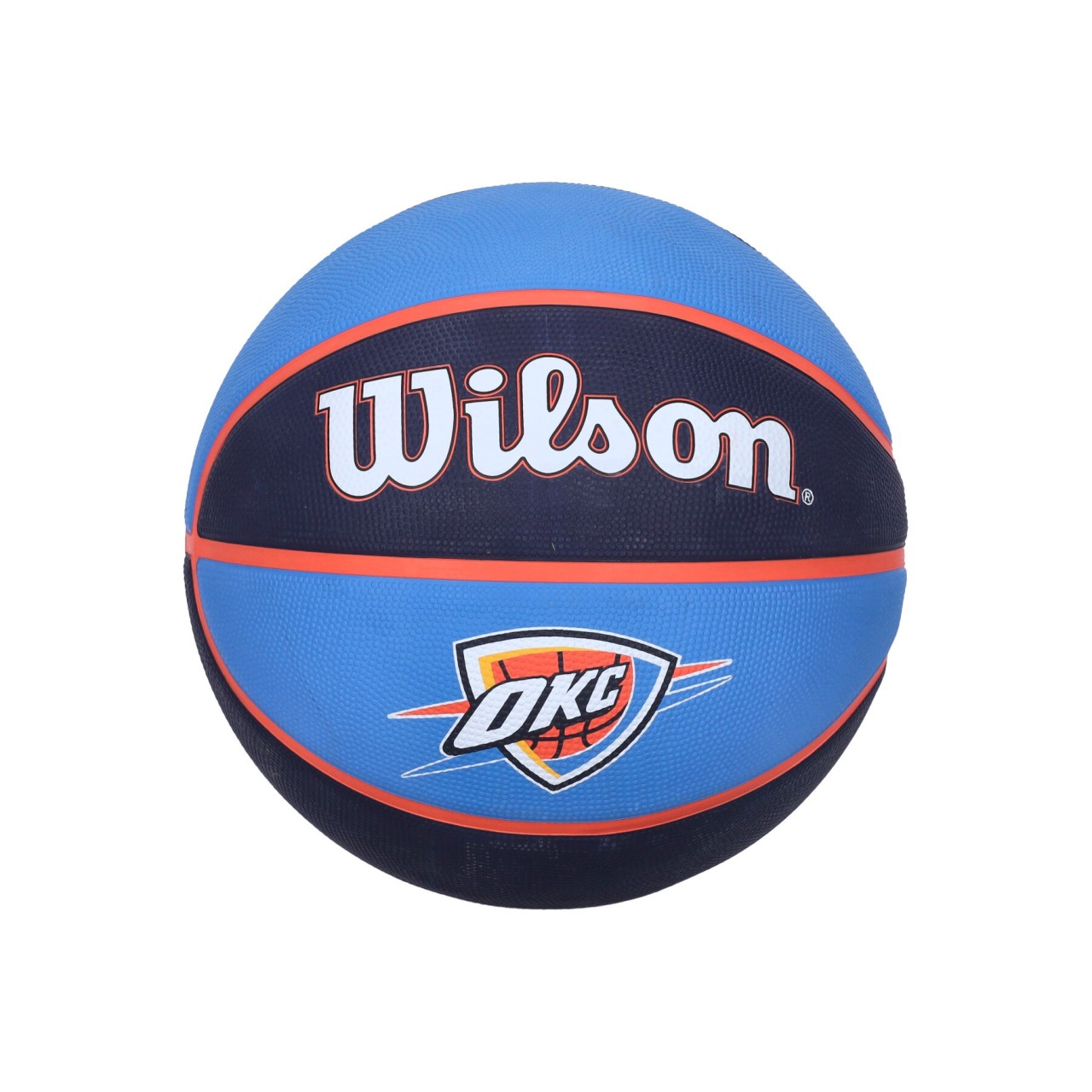 WILSON TEAM NBA TEAM TRIBUTE BASKETBALL SIZE 7 OKLTHU WTB1300XBOKC