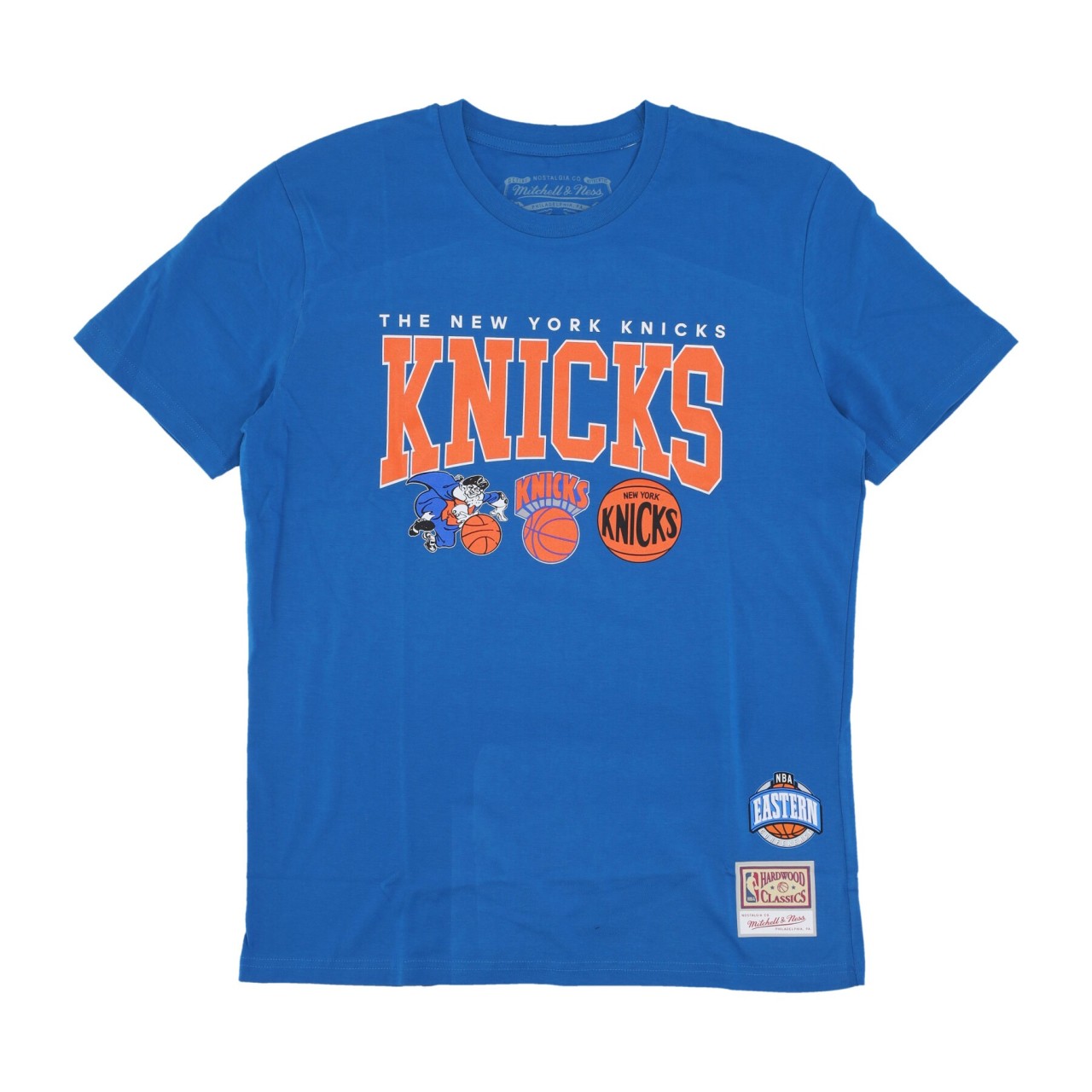 MITCHELL & NESS NBA HWC CHAMP STACK TEE NEYKNI BMTRINTL1262-NYKROYA