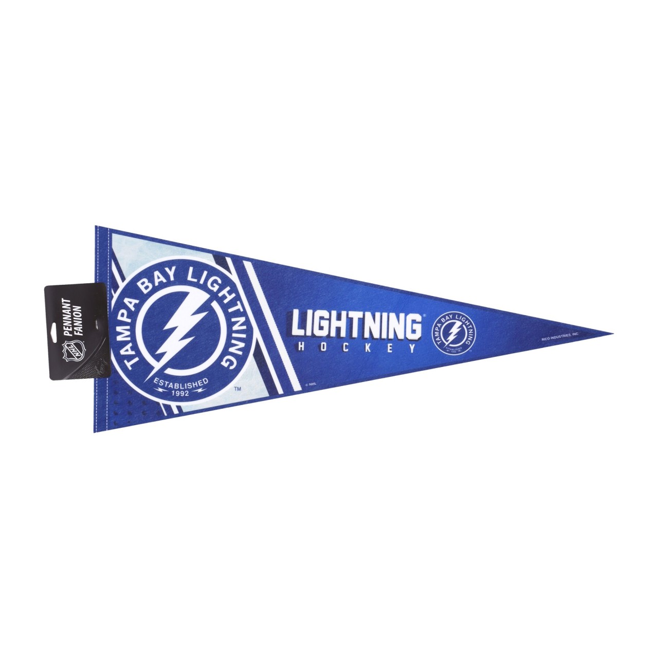 RICO INDUSTRIES NHL SOFT FELT PENNANT CARDED TAMLIG NPNT9201