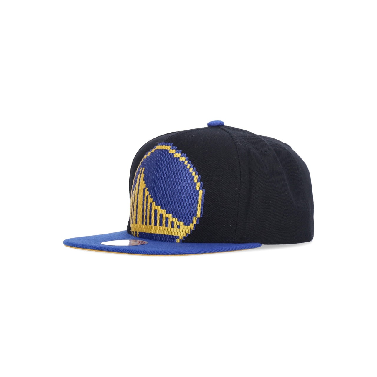 MITCHELL & NESS NBA 8 BIT XL SNAPBACK HARDWOOD CLASSICS GOLWAR HHSS4784-GSWYYPPPBLCK