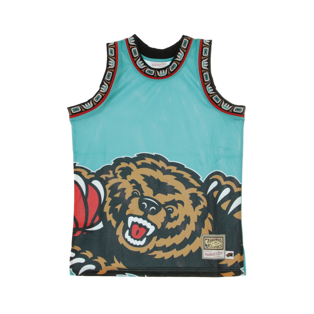 MITCHELL & NESS NBA BIG FACE JERSEY VANGRI SMJYBW19068-VRGTEAL