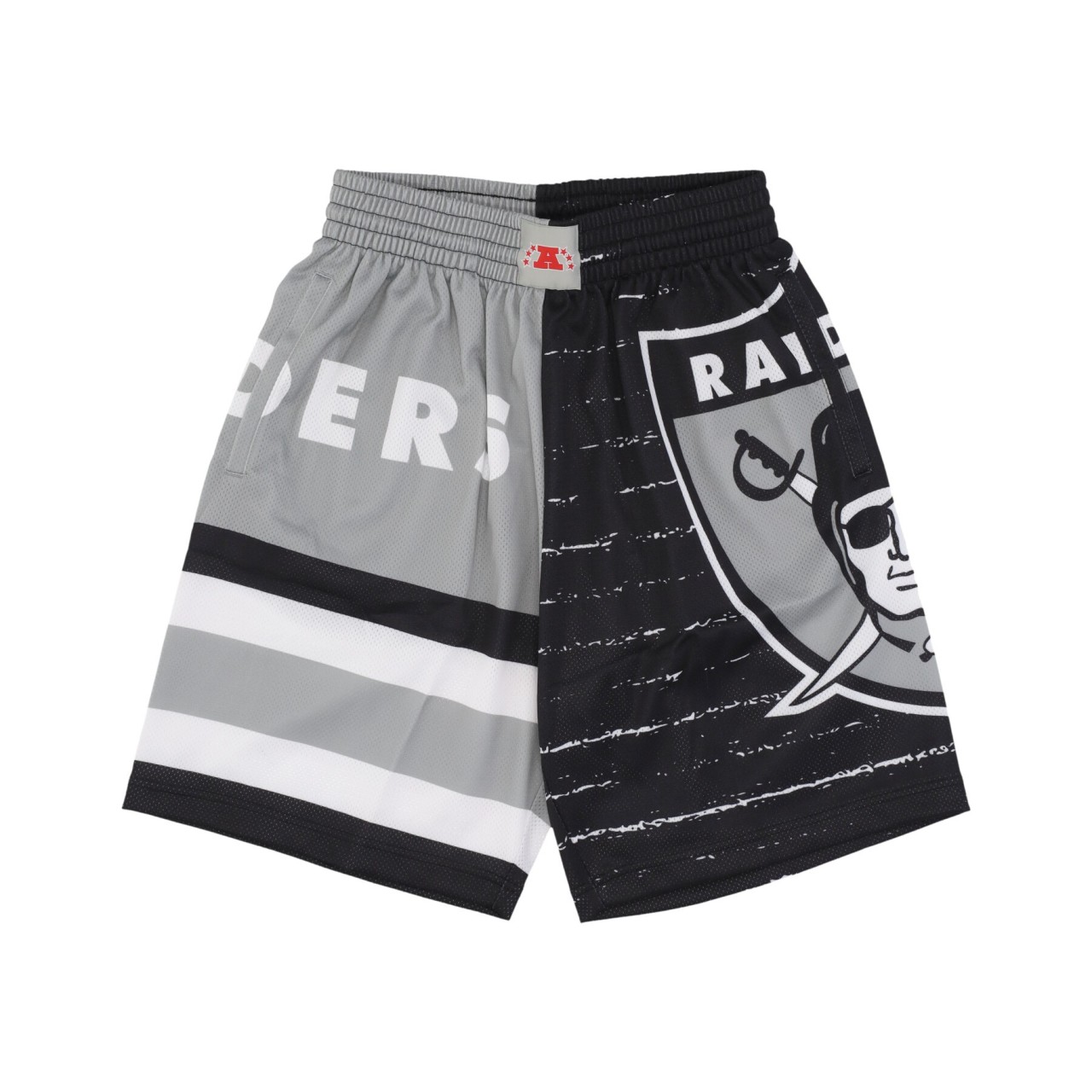 MITCHELL & NESS NFL JUMBOTRON 3.0 SHORTS OAKRAI PSHR4984-ORAYYPPPMTWH