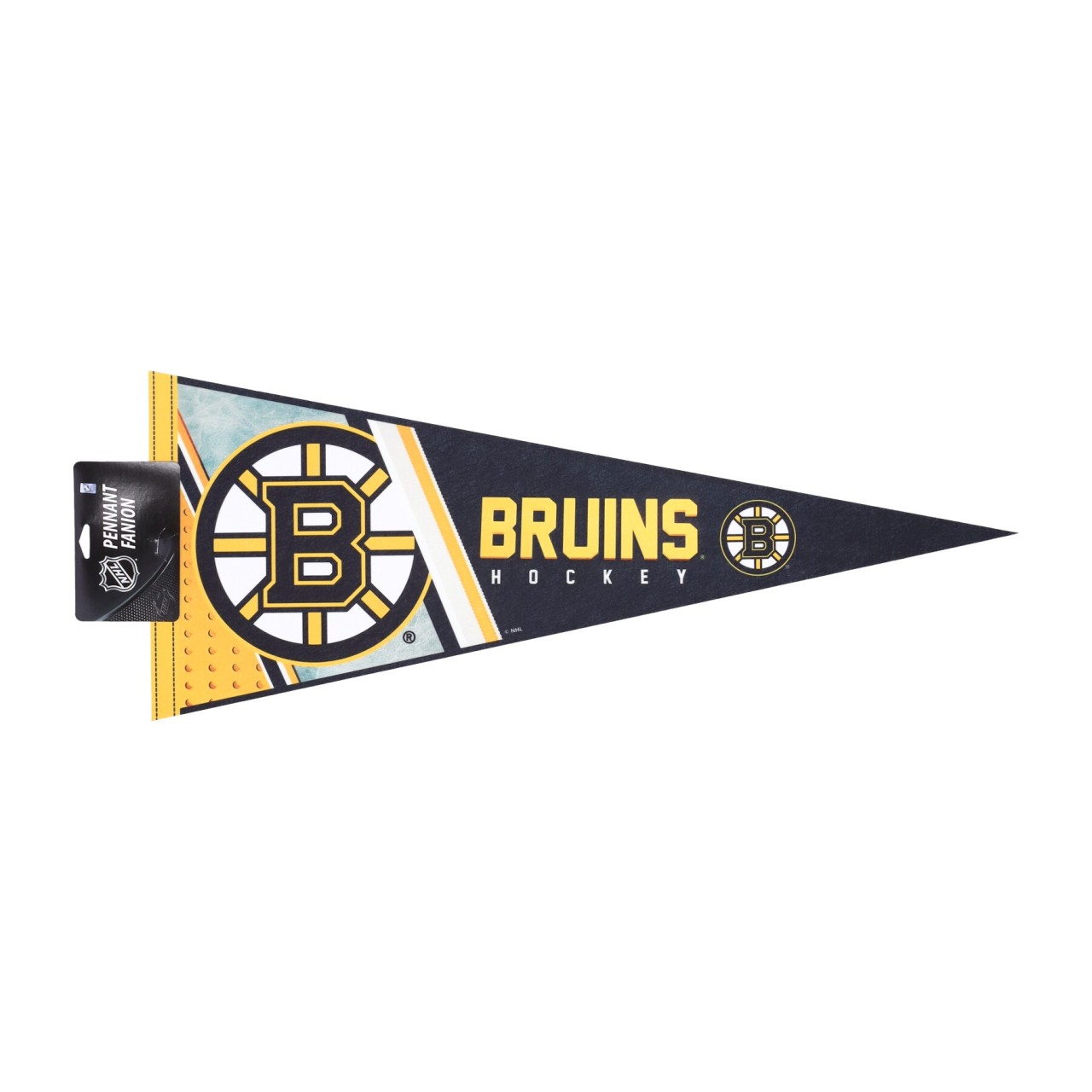 RICO INDUSTRIES NHL SOFT FELT PENNANT CARDED BOSBRU NPNT7301