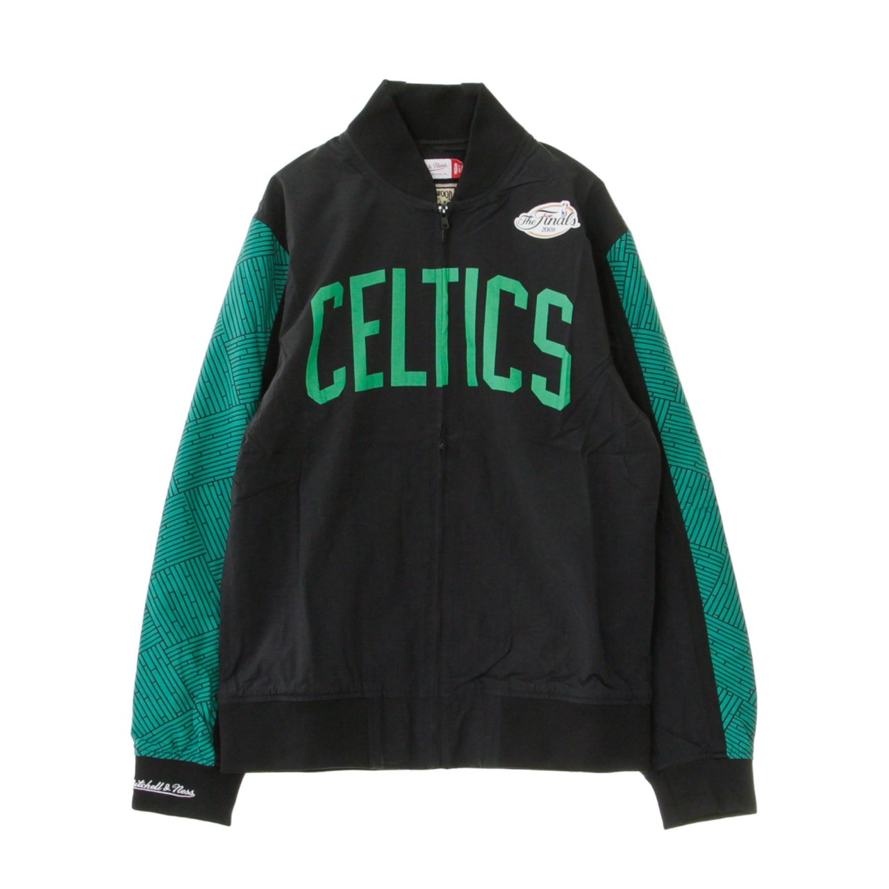 MITCHELL & NESS NBA HOOK SHOOT WARM UP JACKET BOSCEL WUJKMG18067-BCEBLCK