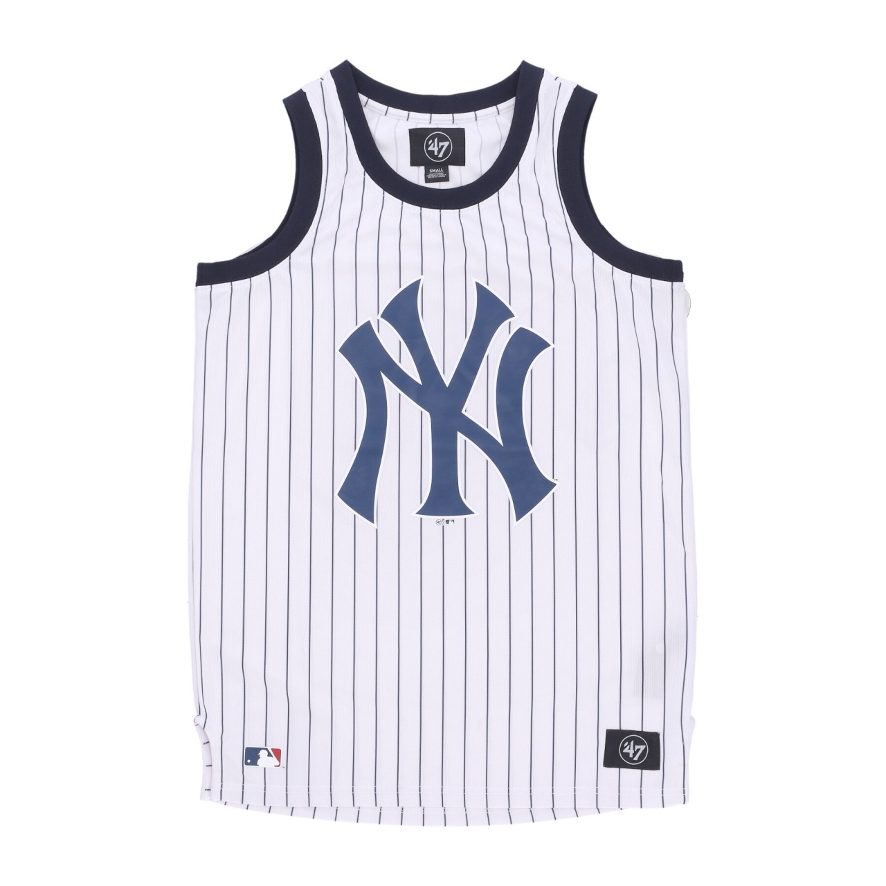 47 BRAND MLB PINSTRIPED GRAFTON JERSEY NEYYAN BB017PMMUHP591814WW