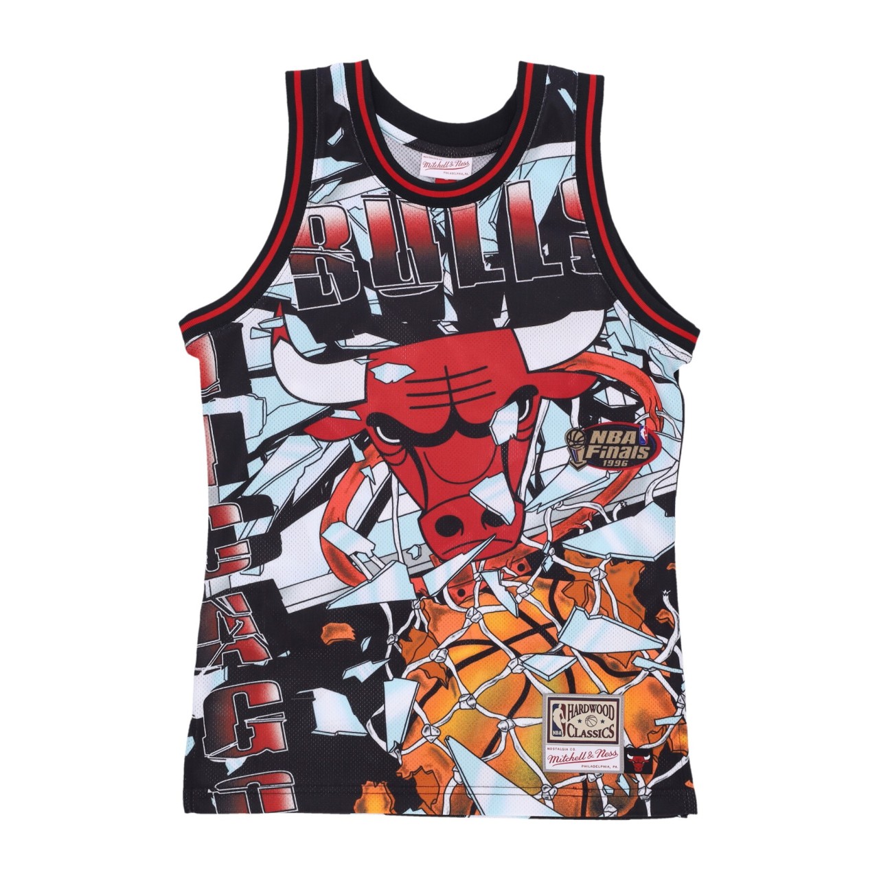 MITCHELL & NESS NBA BIG FACE FASHION TANK 6.0 CHIBUL TMTK5203-CBUYYPPPBLCK