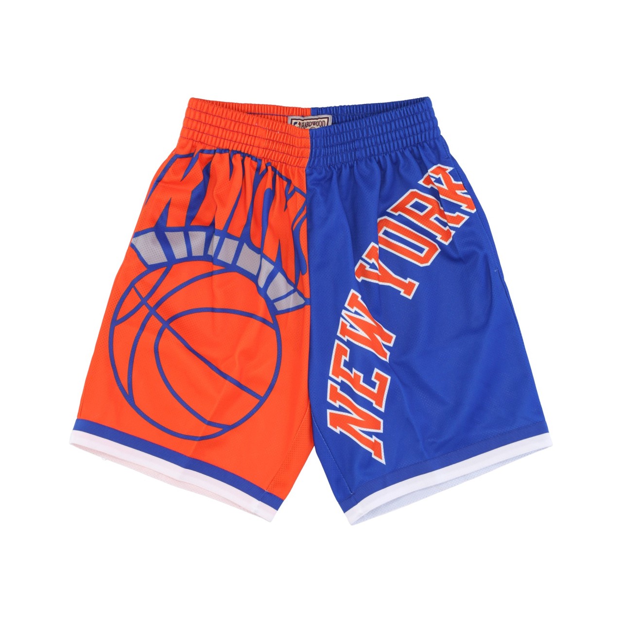 MITCHELL & NESS NBA BIG FACE FASHION SHORTS 5.0 HARDWOOD CLASSICS NEYKNI PSHR4351-NYKYYPPPBLUE