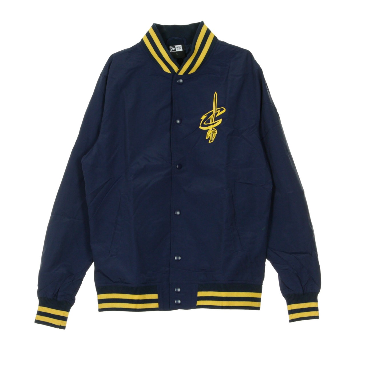 NEW ERA NBA TEAM APPAREL POP LOGO VARSITY CLECAV 11569504
