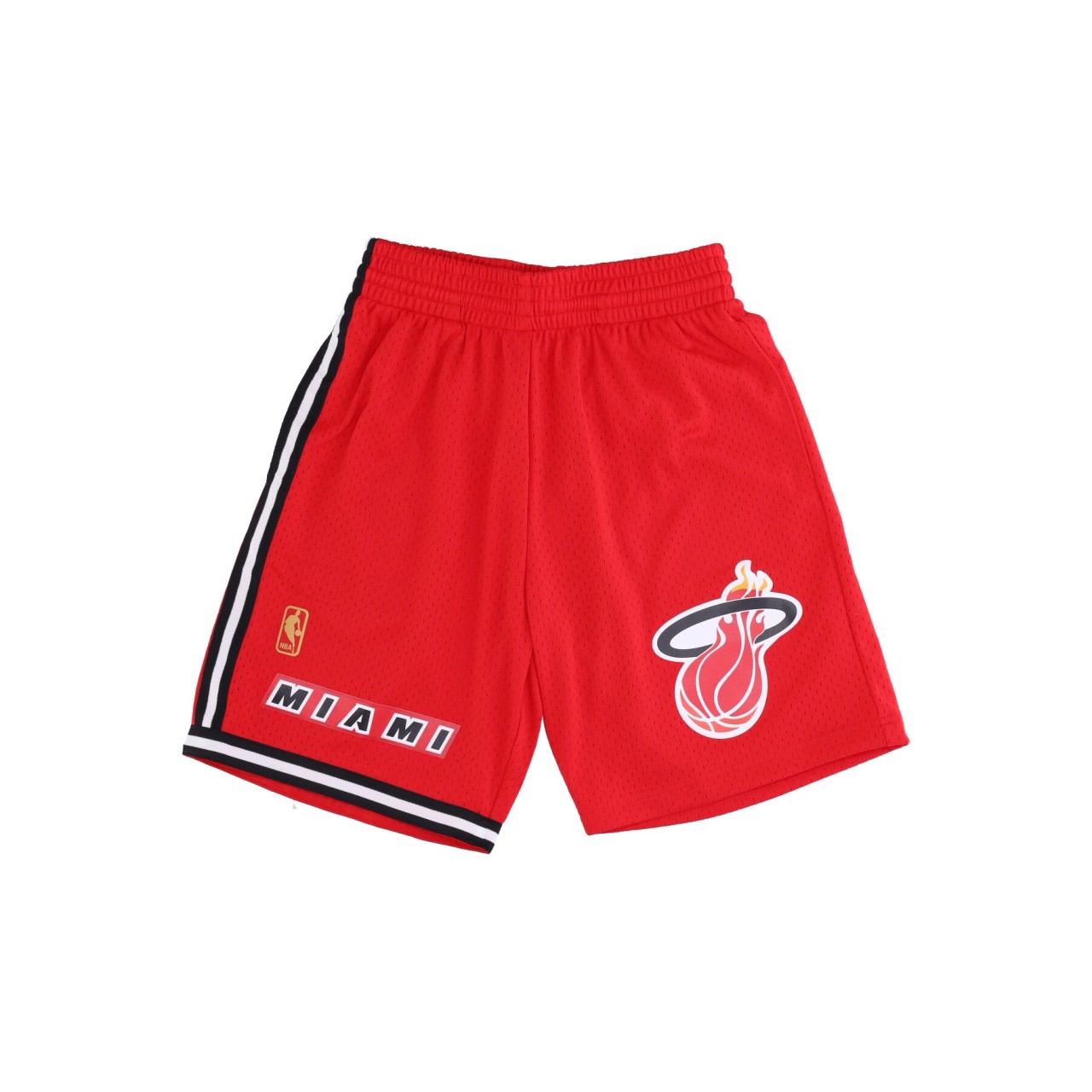 MITCHELL & NESS NBA SWINGMAN SHORTS HARDWOOD CLASSICS MIAHEA SMSHGS18237-MHESCAR96