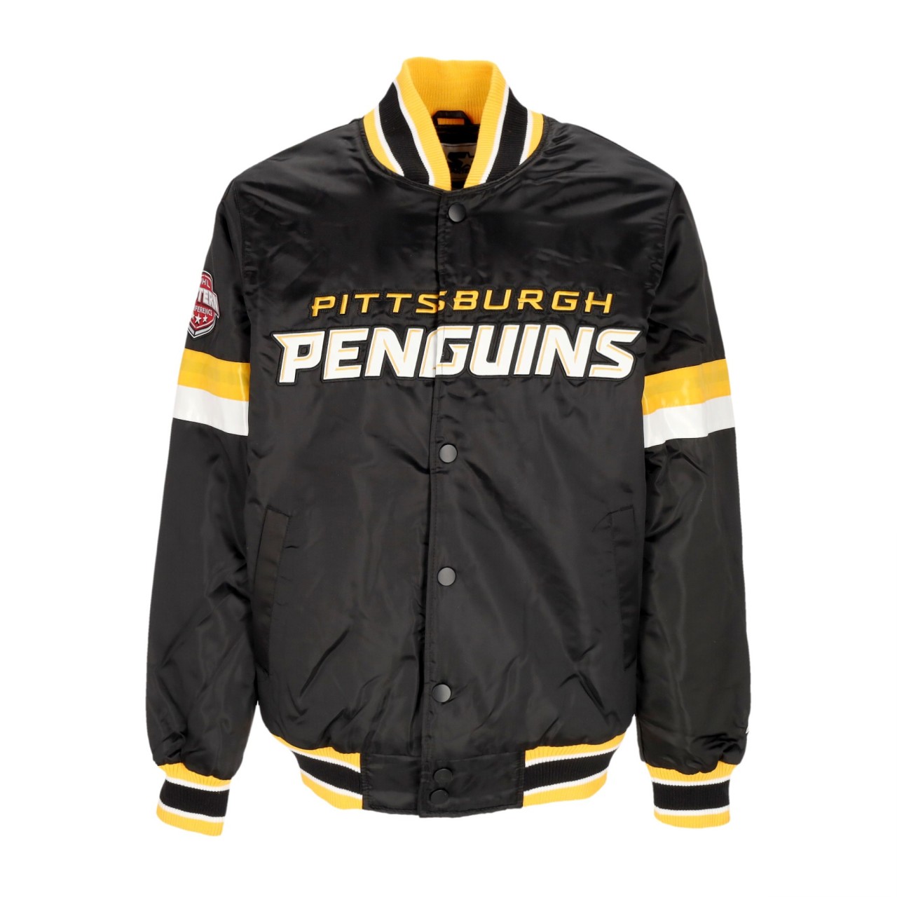 STARTER NHL HOME GAME SATIN JACKET PITPEN LS310147-PGN