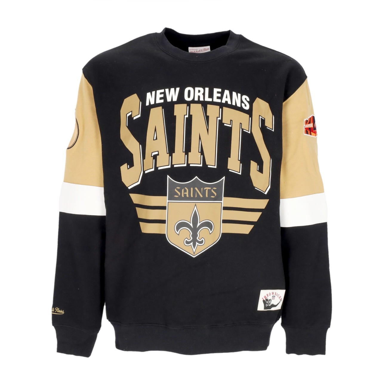 MITCHELL & NESS NFL ALL OVER CREW 3.0 NEOSAI FCPO5512-NOSYYPPPBLCK