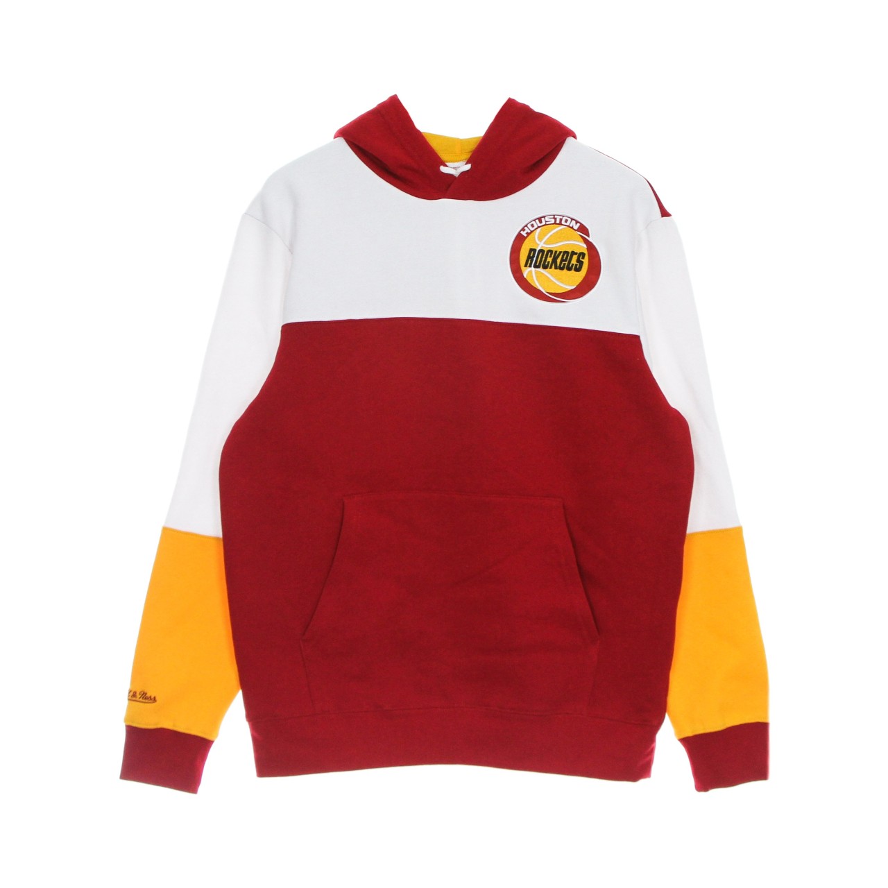 MITCHELL & NESS NBA FUSION FLEECE 2.0 HARDWOOD CLASSICS HOUROC FPHD1217-HROYYPPPSCWH