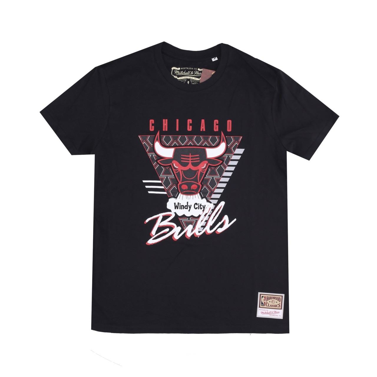 MITCHELL & NESS NBA FINALS SECONDS TEE HARDWOOD CLASSICS CHIBUL BMTRINTL1057-CBUBLCK