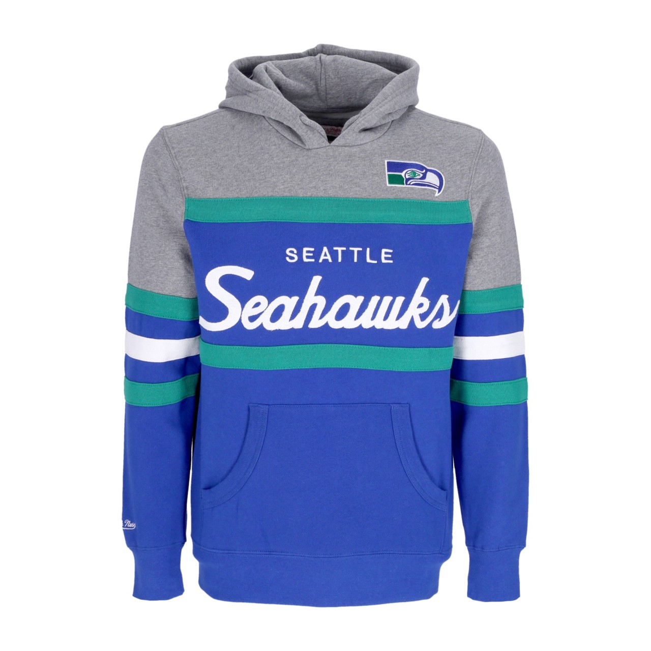 MITCHELL & NESS NFL HEADCOACH HOODIE SEASEA FPHDSC19029-SSEROYA