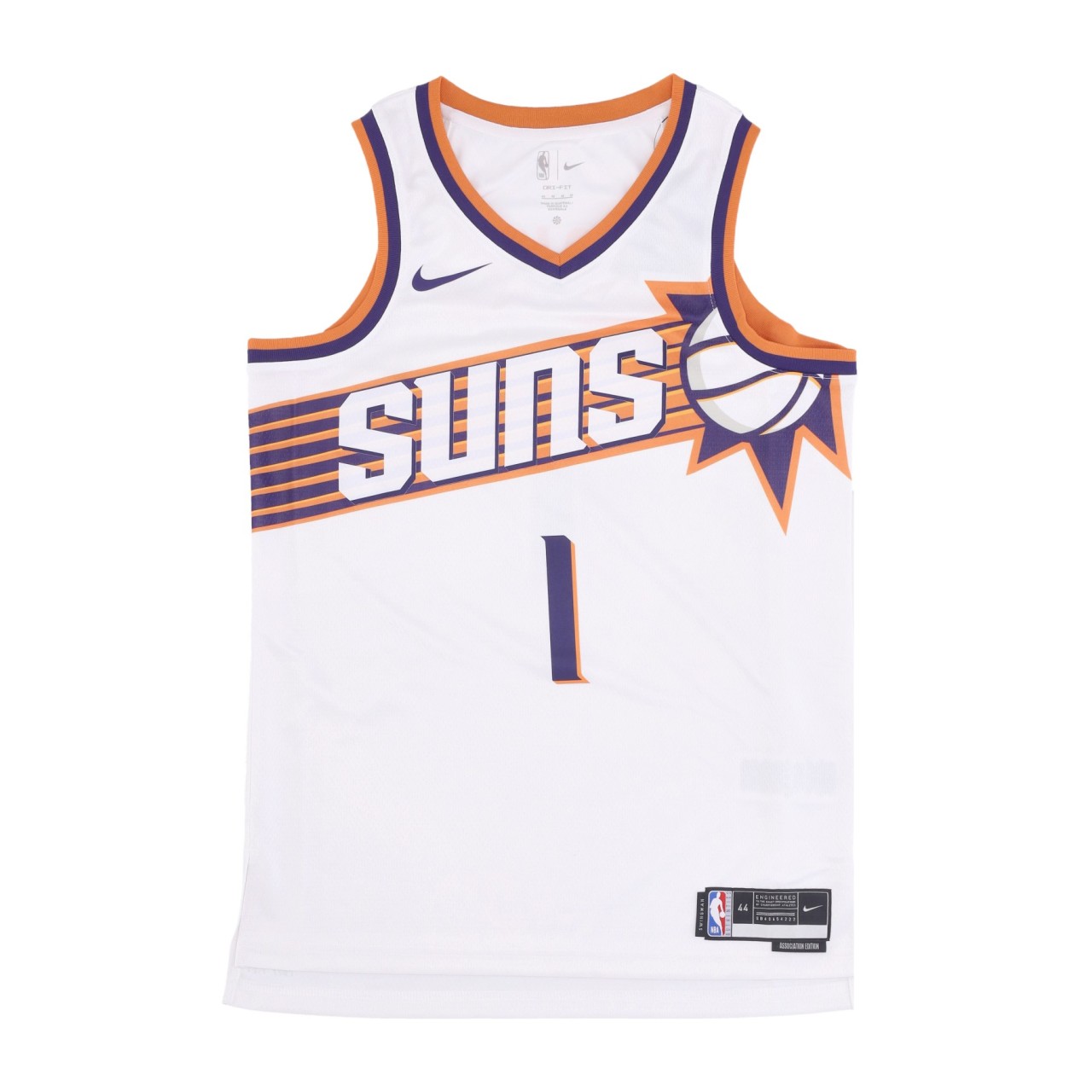 NIKE NBA NBA DRI FIT SWINGMAN JERSEY NO 1 DEVIN BOOKER PHOSUN DV4851-100