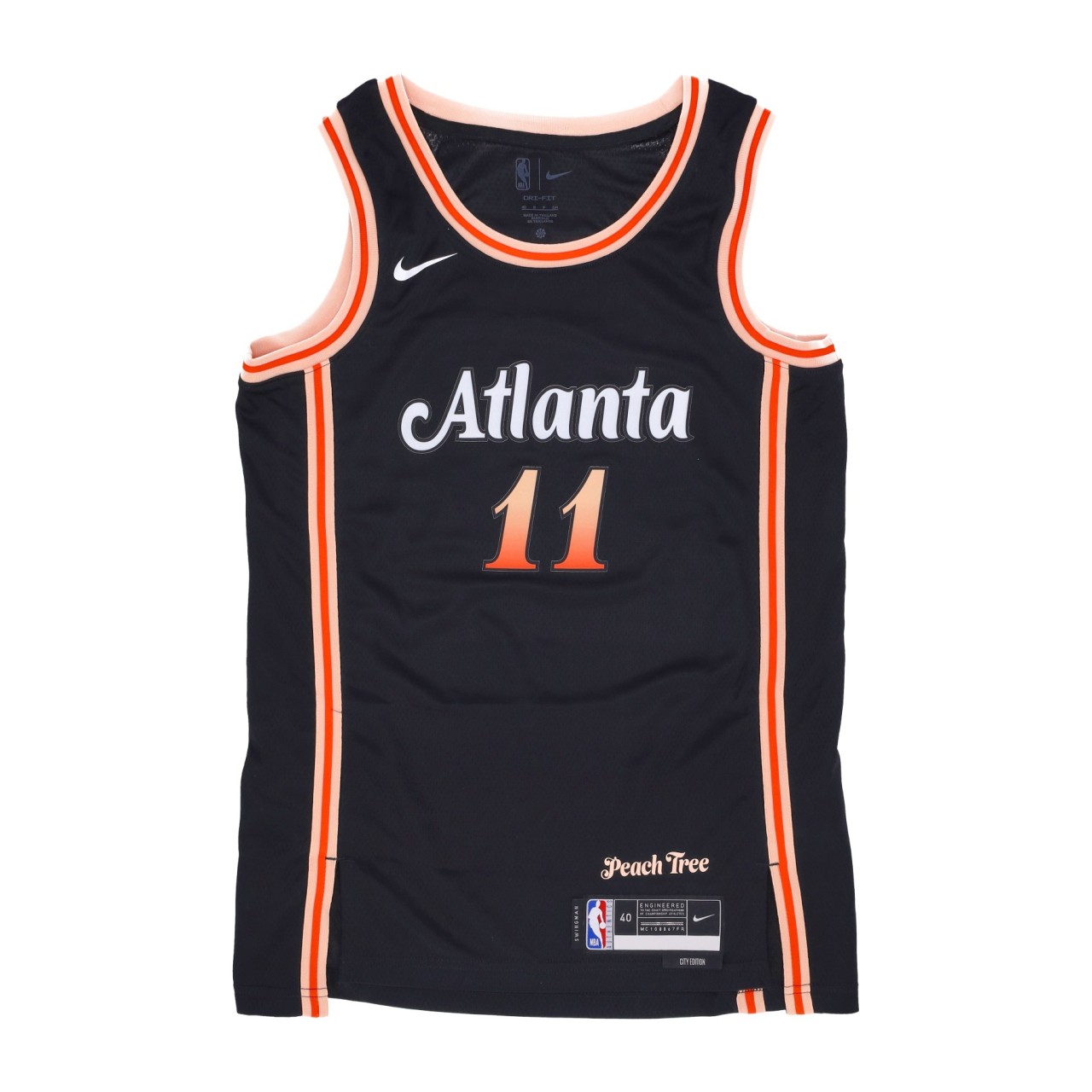 NIKE NBA NBA CITY EDITION 22 DRI-FIT SWINGMAN JERSEY NO 11 TRAE YOUNG ATLHAW DO9584-010