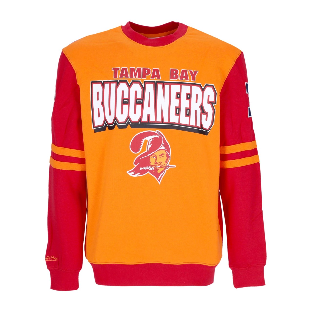 MITCHELL & NESS NFL ALL OVER CREW 2.0 TAMBUC FCPO3400-TBBYYPPPORAN