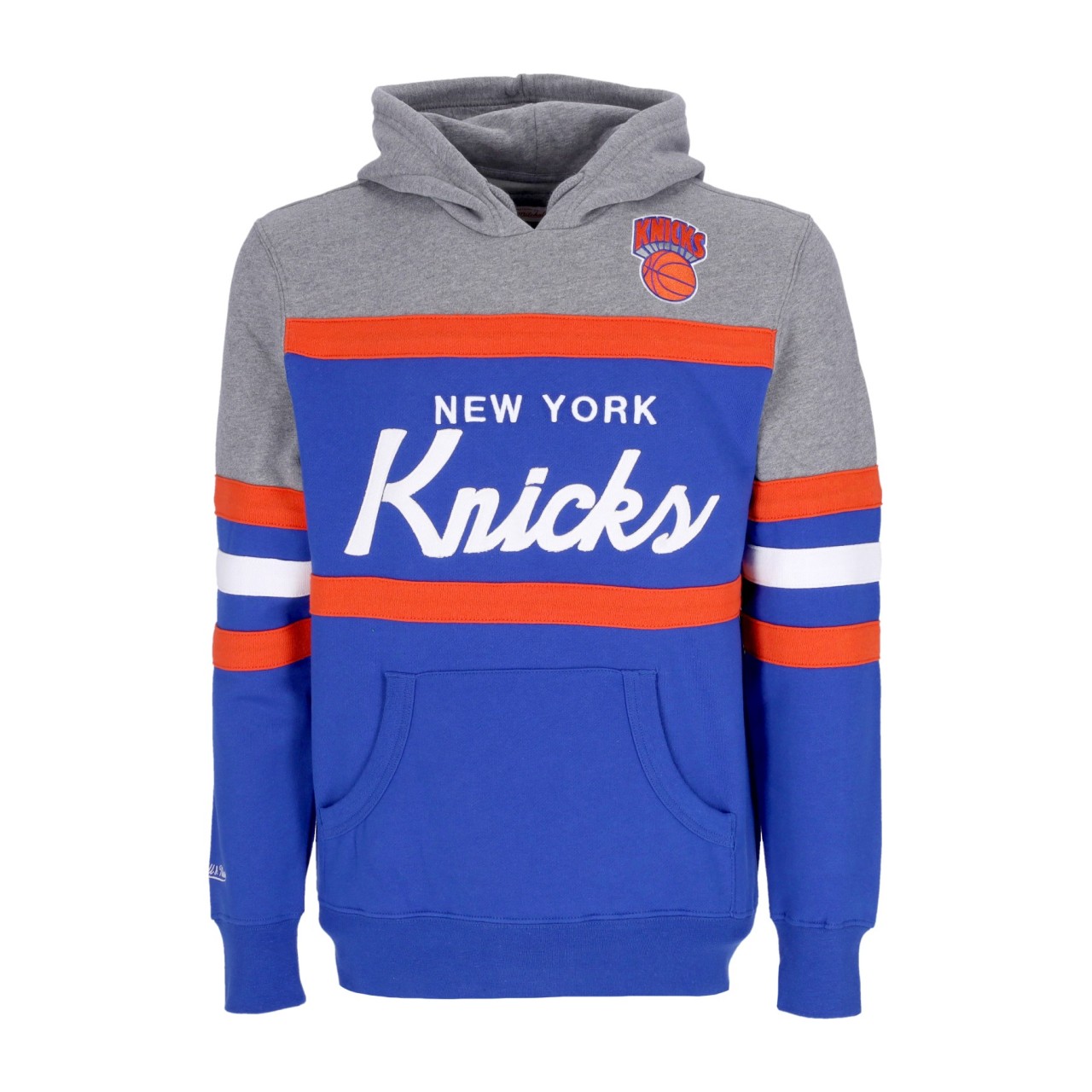 MITCHELL & NESS NBA HEADCOACH HOODIE HARDWOOD CLASSICS NEYKNI FPHDSC19029-NYKROYA