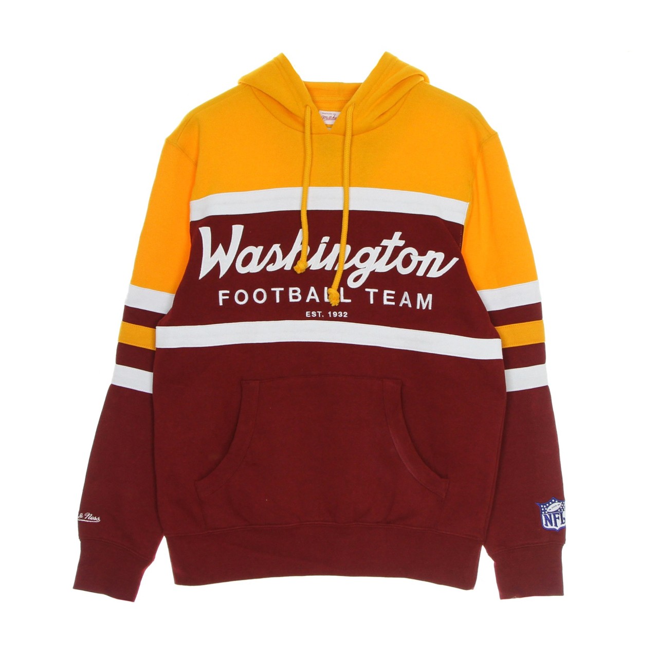 MITCHELL & NESS NFL HEAD COACH HOODY WASFTE FPHDSC19029-WREGDRD