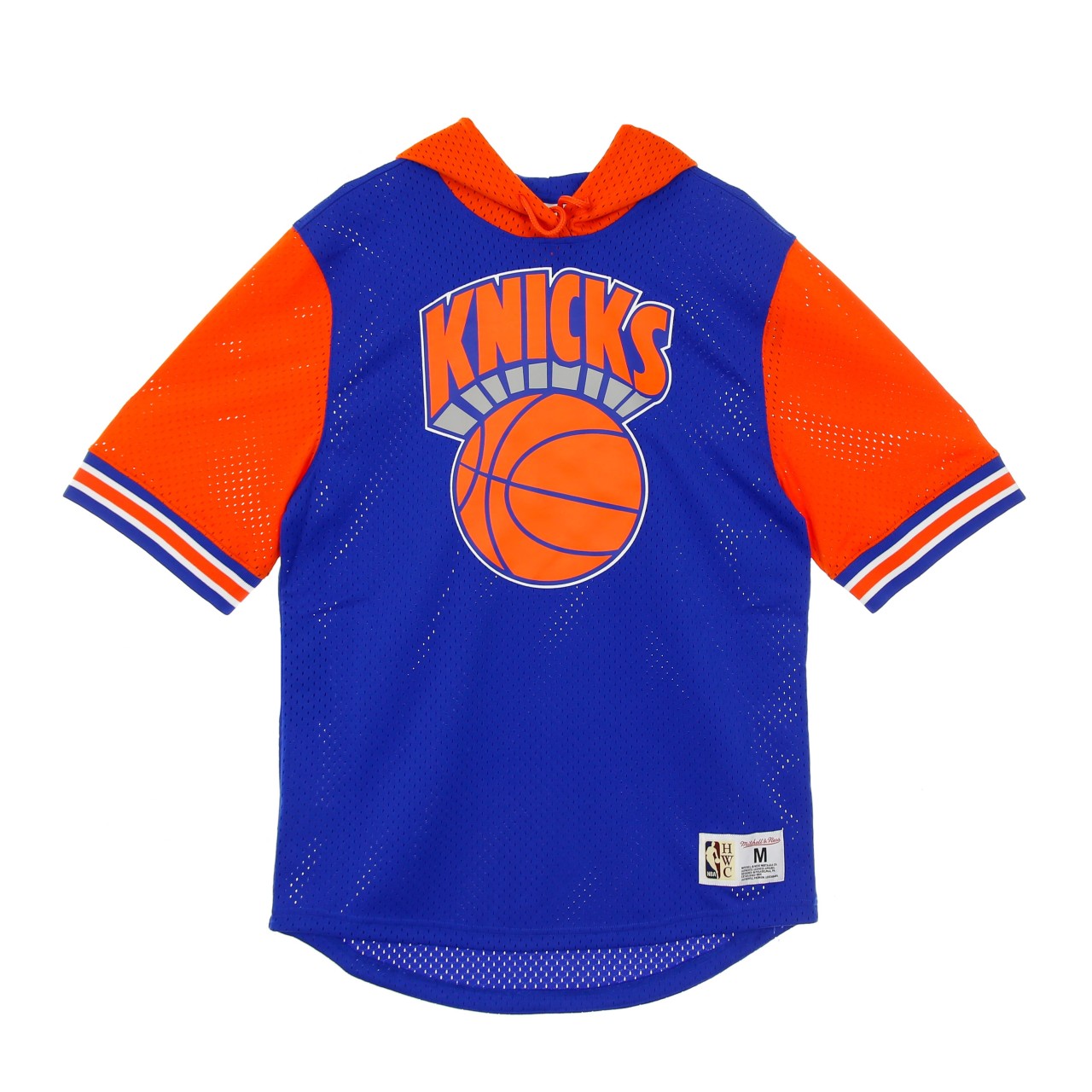 MITCHELL & NESS NBA BUZZER BEATER MESH HOODY HARDWOOD CLASSICS NEYKNI MSHSAJ19067-NYKROYA