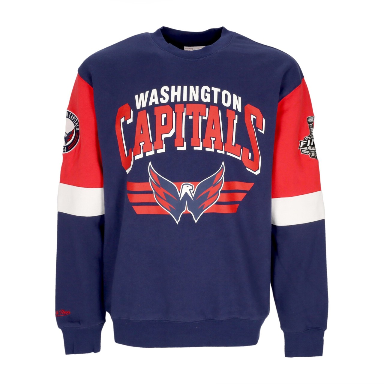 MITCHELL & NESS NHL ALL OVER CREW 3.0 WASCAP FCPO5512-WCAYYPPPNAVY