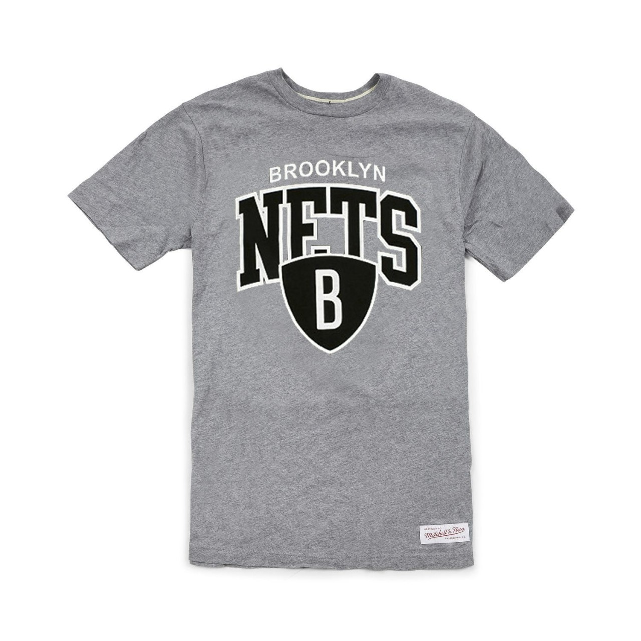 MITCHELL & NESS BROOKLYN NETS TEAM ARCH TRADITIONAL TEE 1016-172108-45008
