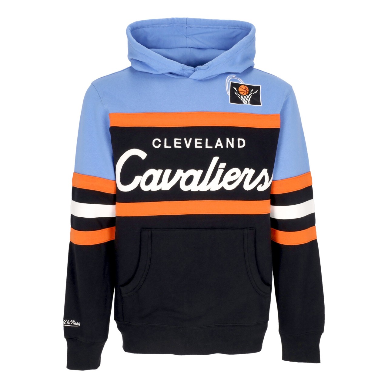 MITCHELL & NESS NBA HEAD COACH HOODIE CLECAV FPHD6293-CCAYYPPPBKBL