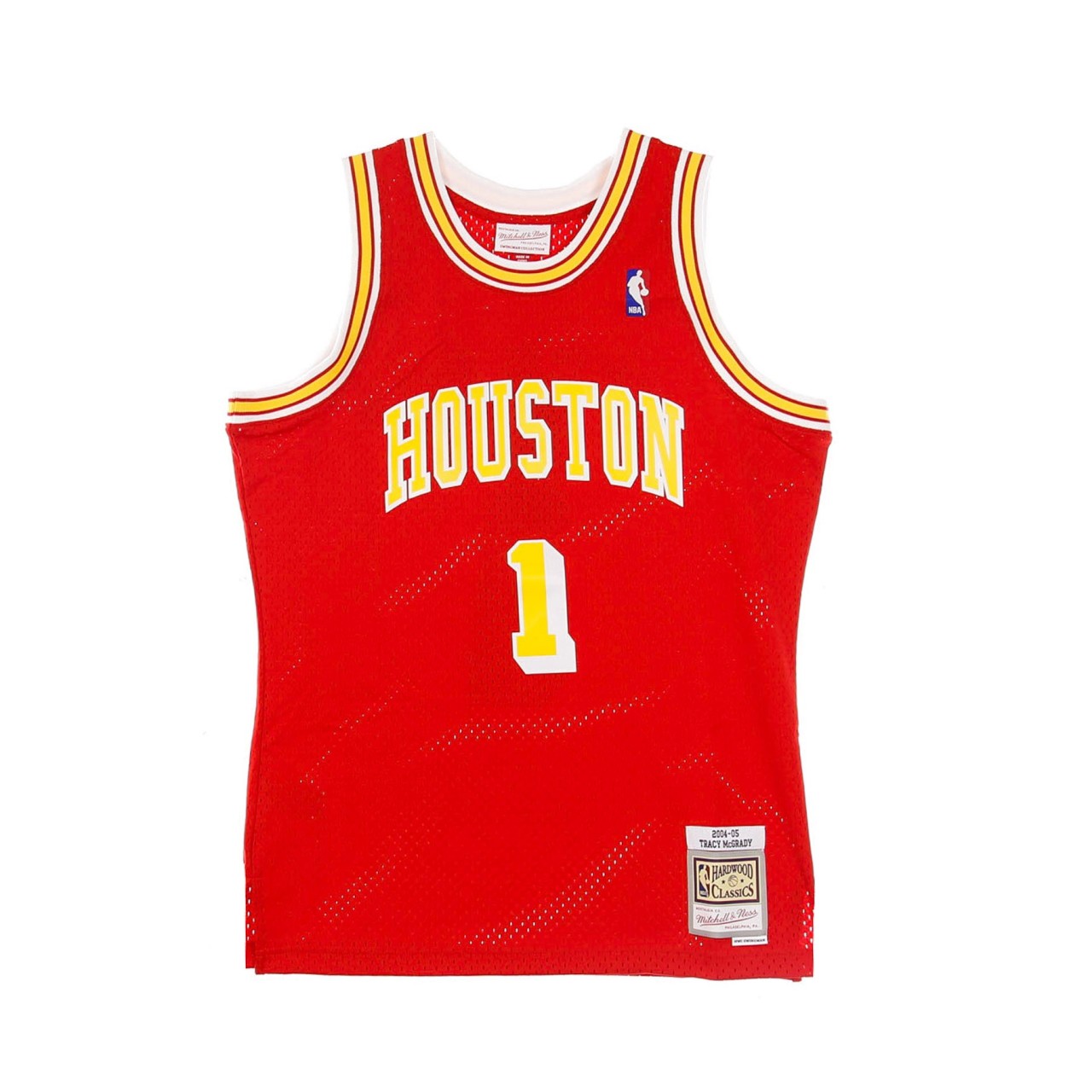 MITCHELL & NESS NBA SWIGMAN JERSEY HARDWOOD CLASSICS NO 1 TRACY MC GRADY 2004-05 HOUROC ROAD SMJYSB19040-HROSCAR04TMC