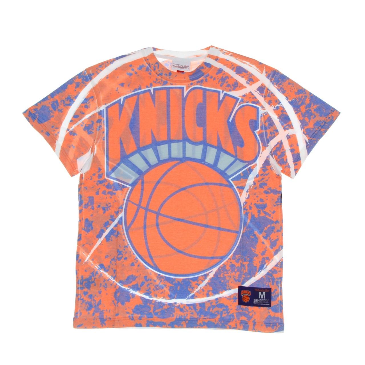 MITCHELL & NESS NBA JUMBOTRON TEE HARDWOOD CLASSICS NEYKNI SSTEAJ19069-NYKROYA