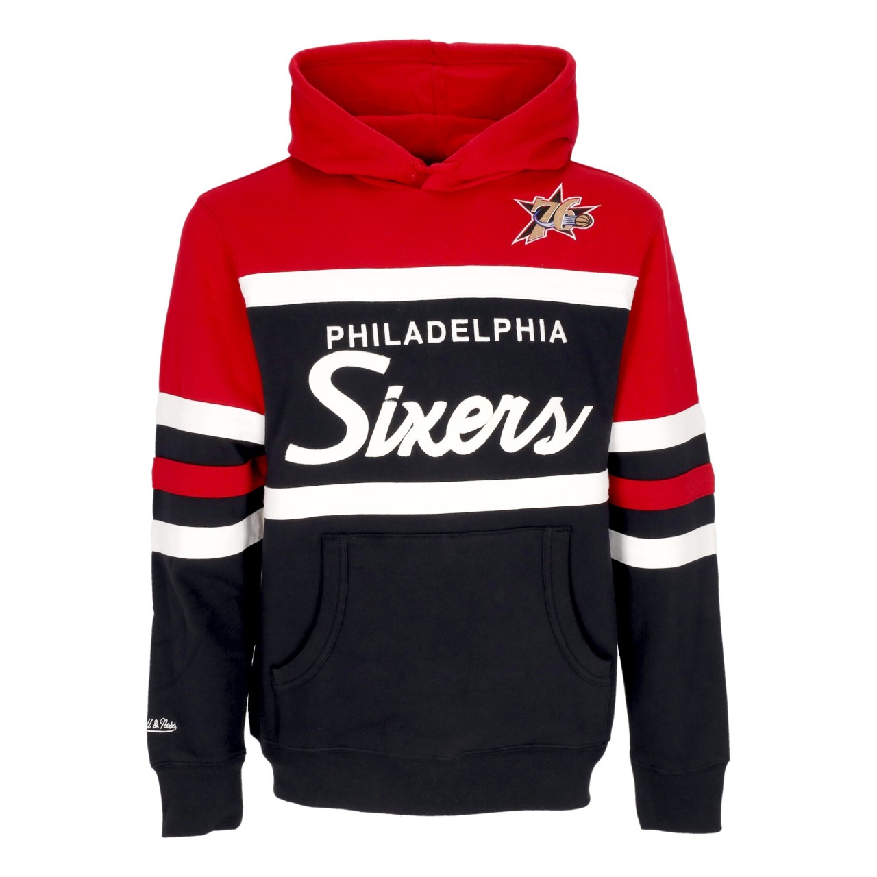 MITCHELL & NESS NBA HEAD COACH HOODIE PHI76E FPHD6293-P76YYPPPBKSC