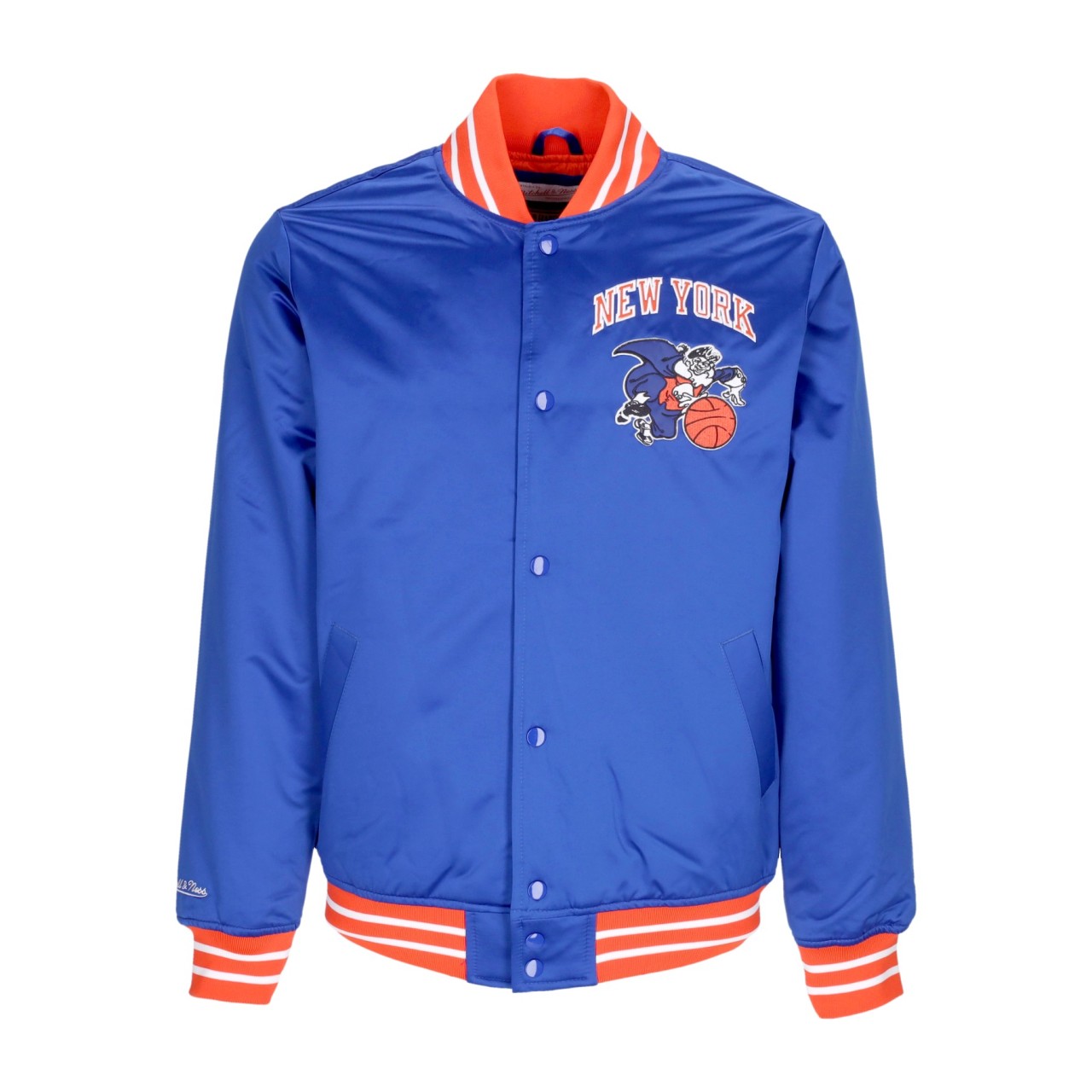 MITCHELL & NESS NBA HEAVYWEIGHT SATIN JACKET NEYKNI OJBF3413-NYKYYPPPROYA