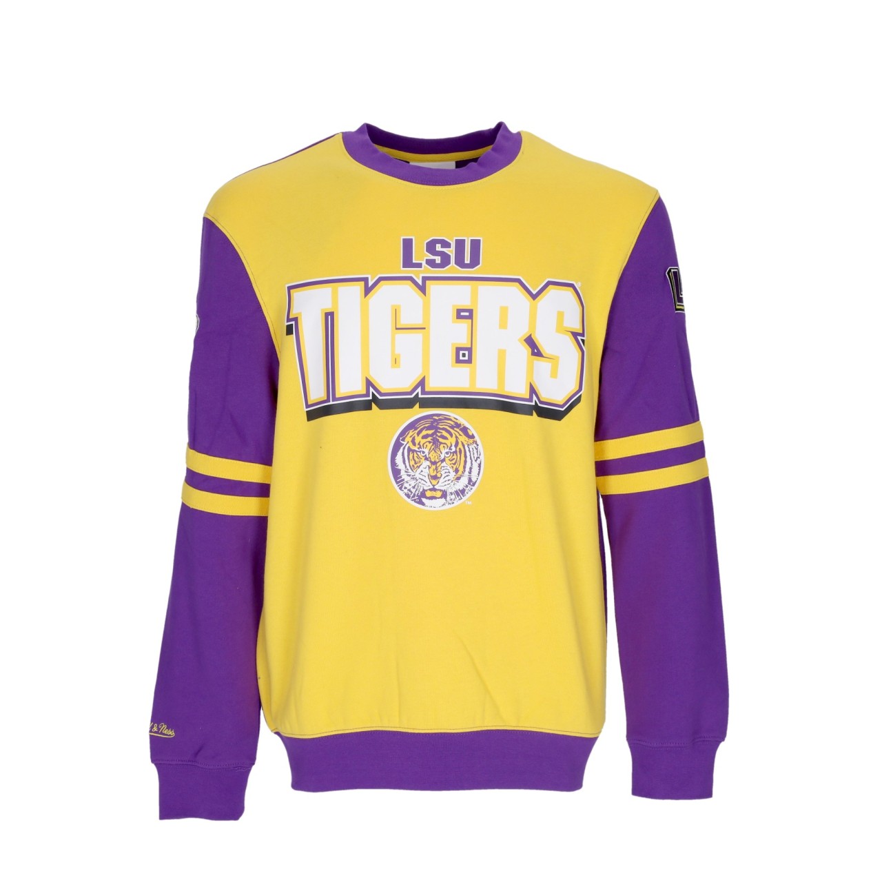 MITCHELL & NESS NCAA ALL OVER CREW 2.0 LOUTIG FCPO3400-LSUYYPPPGOLD