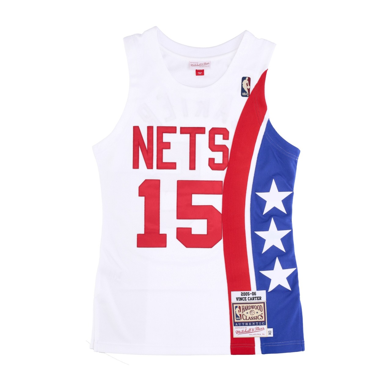 MITCHELL & NESS NBA ALTERNATE JERSEY NO 15 VINCE CARTER NEJNET AJY44483-NJN05VCAWHIT