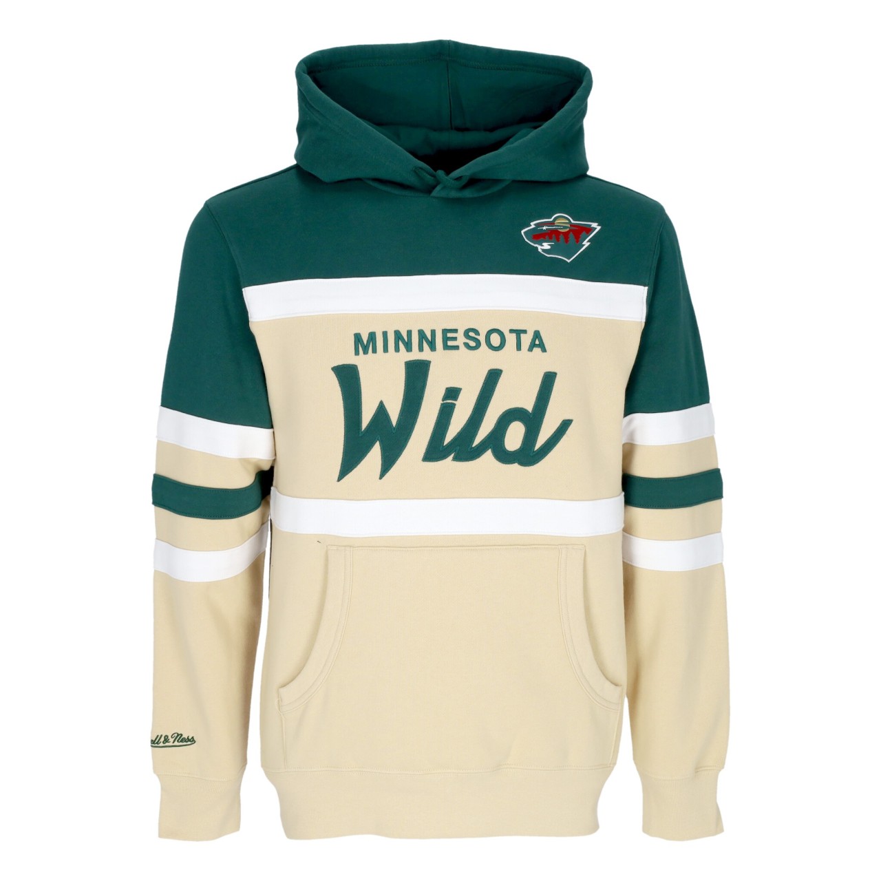 MITCHELL & NESS NHL HEAD COACH HOODIE MINWIL FPHD6293-MWIYYPPPCRGN