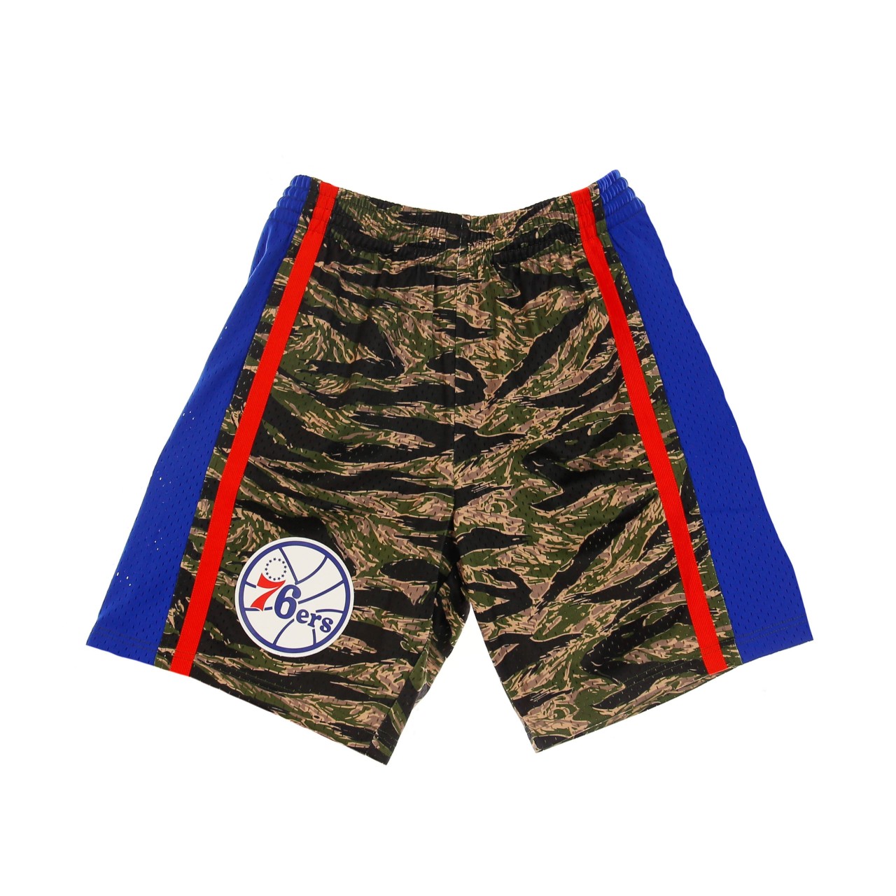 MITCHELL & NESS NBA TIGER CAMO SWINGMAN SHORT HARDWOOD CLASSICS 2000 PHI76E SMSHBW19093-P76CAMO00