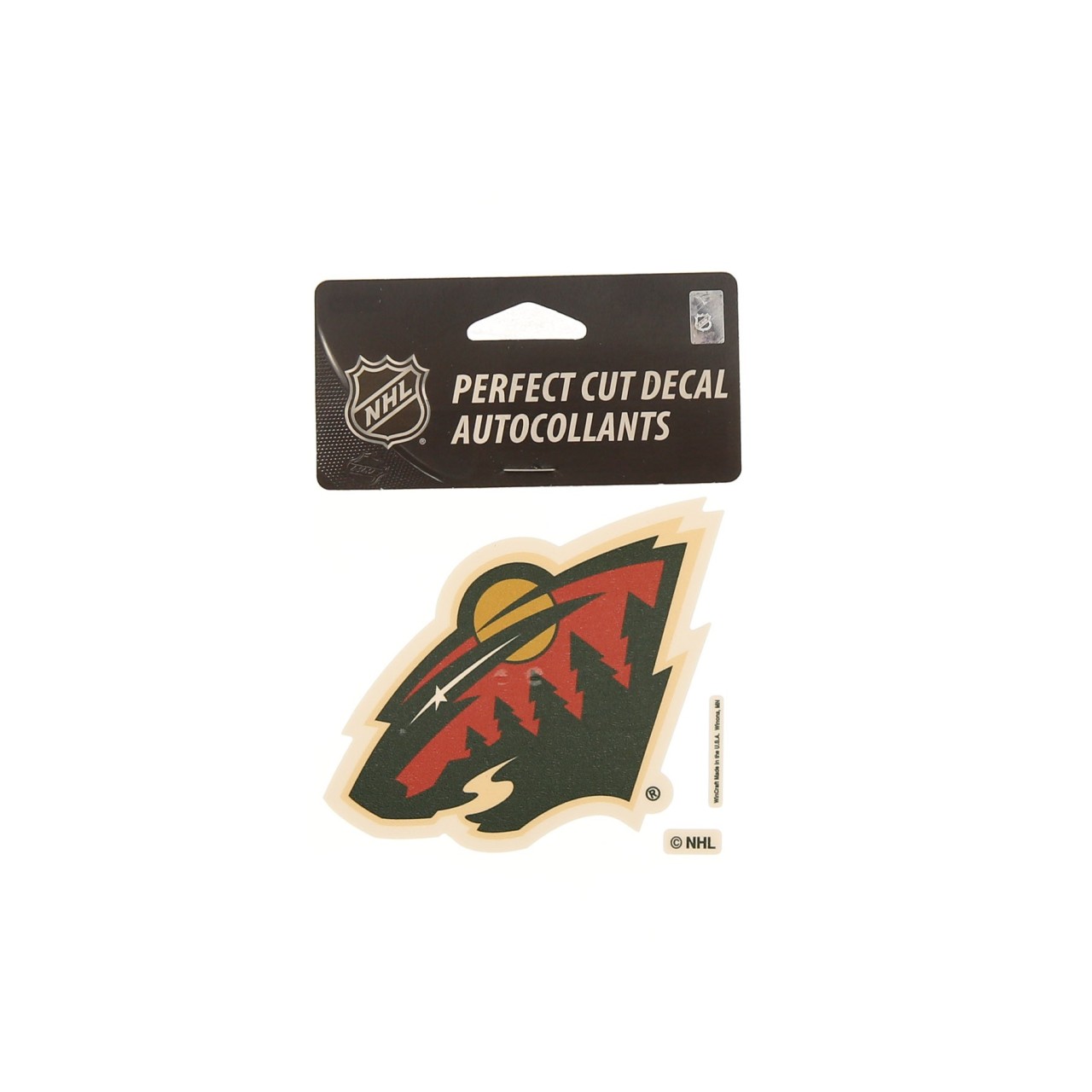 WINCRAFT NHL DECAL LOGO MINWIL 100032085021595