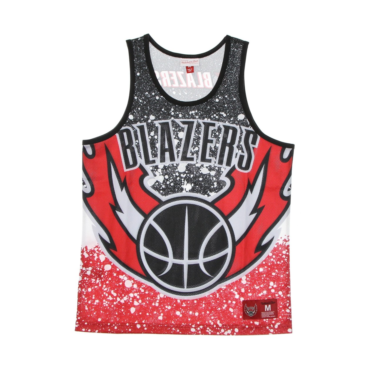 MITCHELL & NESS NBA JUMBOTRON SUBLIMATED MESH TANK HARDWOOD CLASSICS PORBLA MSTKAJ19070-PTBSCAR