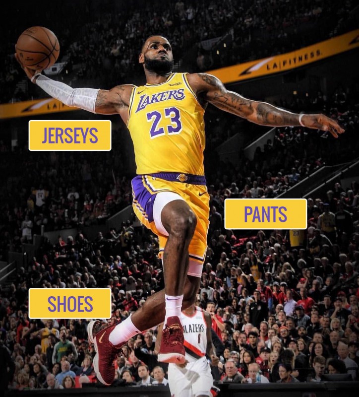 completo basket lebron james