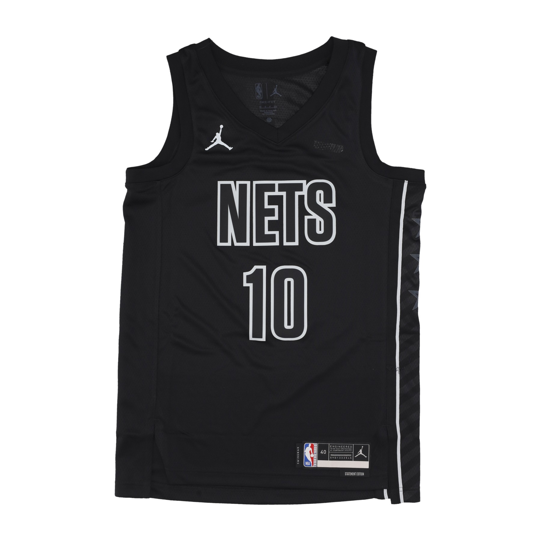 NBA STATEMENT EDITION 22 DRI FIT SWINGMAN JERSEY NO 10 BEN SIMMONS BRONET Canotte Divise Basket Abbigliamento NBA The Playoffs by Atipici