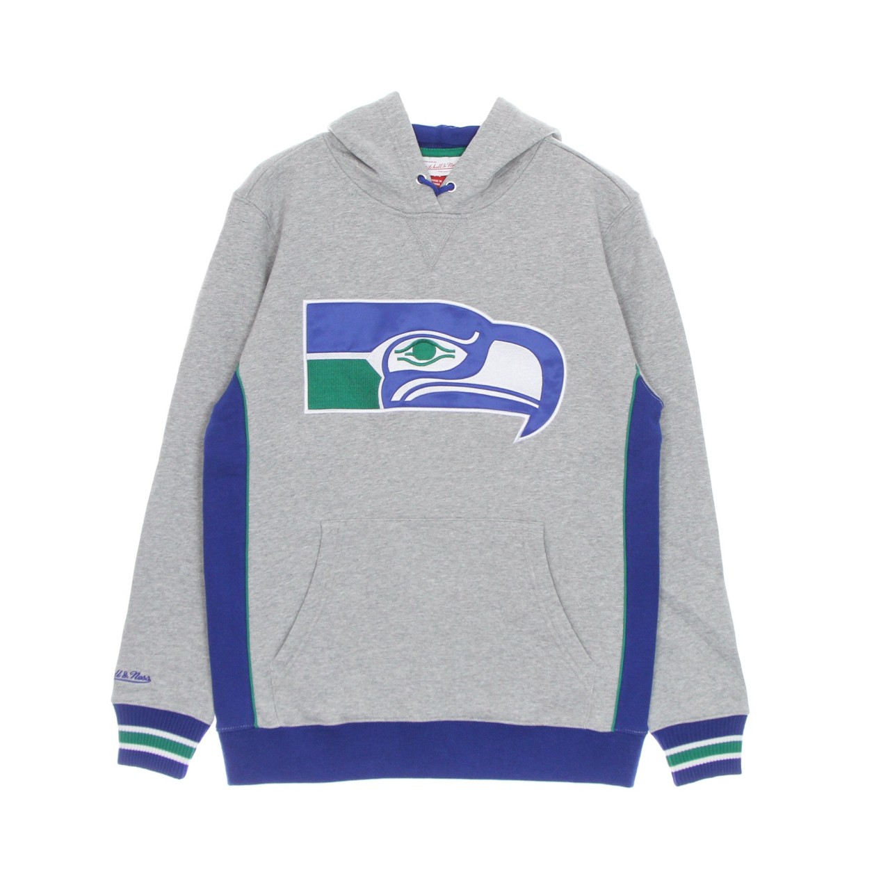 MITCHELL & NESS NFL PINNACLE HEAVYWEIGHT FLEECE HOODIE SEASEA FPHD1040-SSEYYPPPGYHT